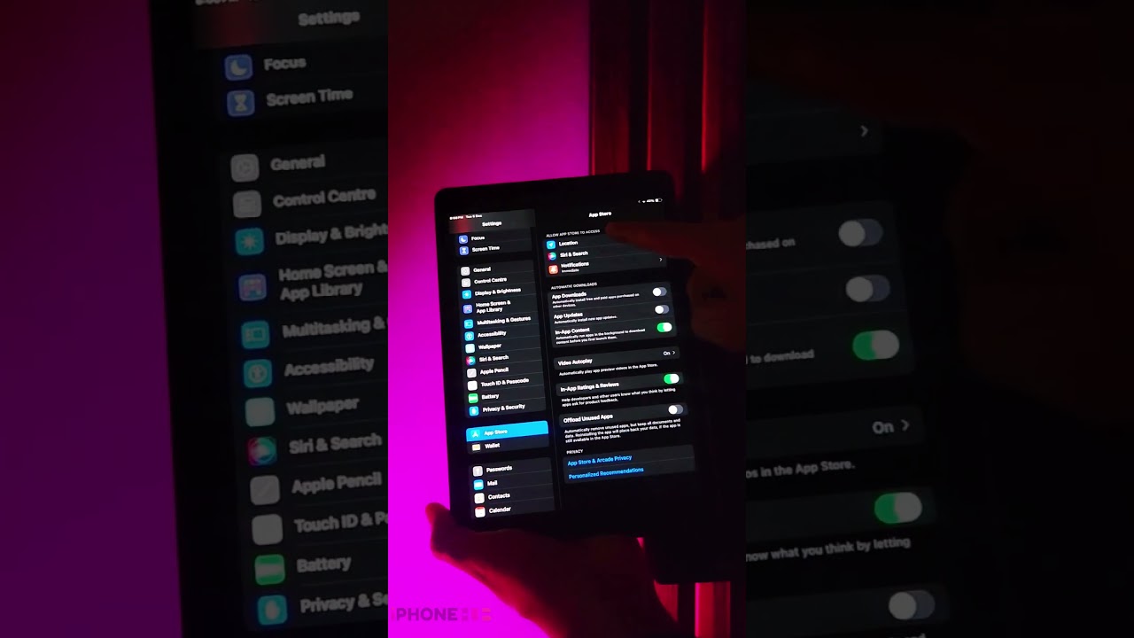 How to unsync iPhone from iPad -  Stop Automatic App Downloads on secondary iPhone/iPad
