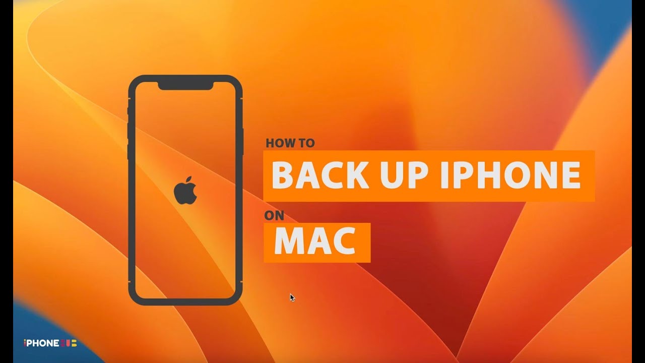 How to Back Up iPhone on Mac [Step by Step Guide] - The iPhoneHub