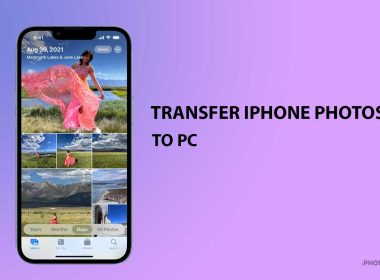 transfer photos from iphone to PC