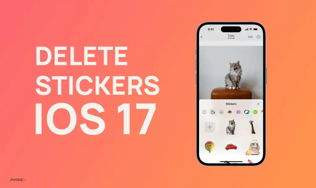 Delete Stickers in iOS 17