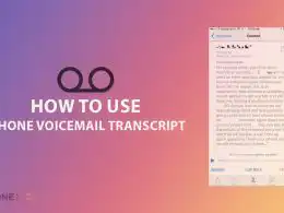 iPhone Voicemail Transcript