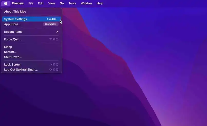 change the airdrop name on macbook