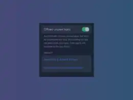offload unused apps on iphone