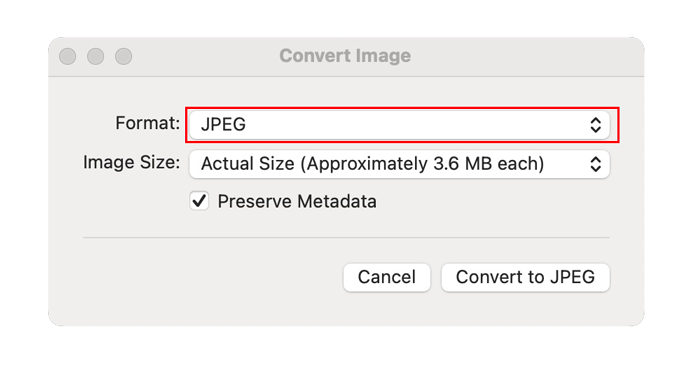 convert heic image to jpg on mac