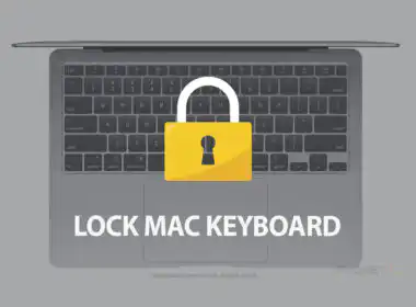 Lock a Mac Keyboard