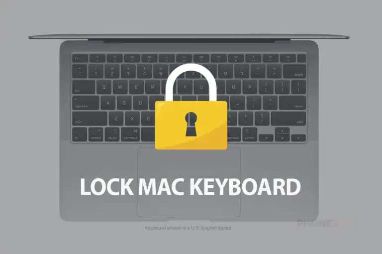 Lock a Mac Keyboard