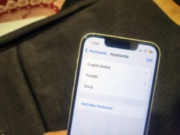 add two or more languages to iPhone keyboard